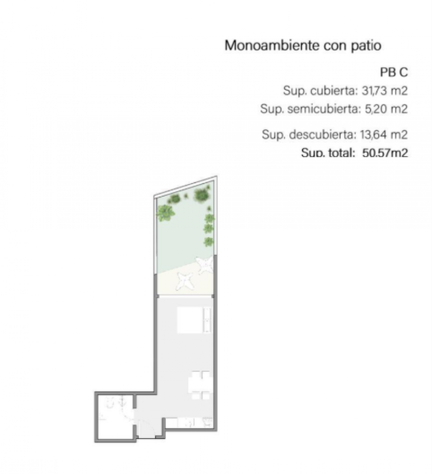 Venta Departamentos 1, 2 y 3 Ambientes con Balcon Terraza en Villa Crespo Venta en Construccion Departamento Dos Ambientes con Patio en Villa Crespo