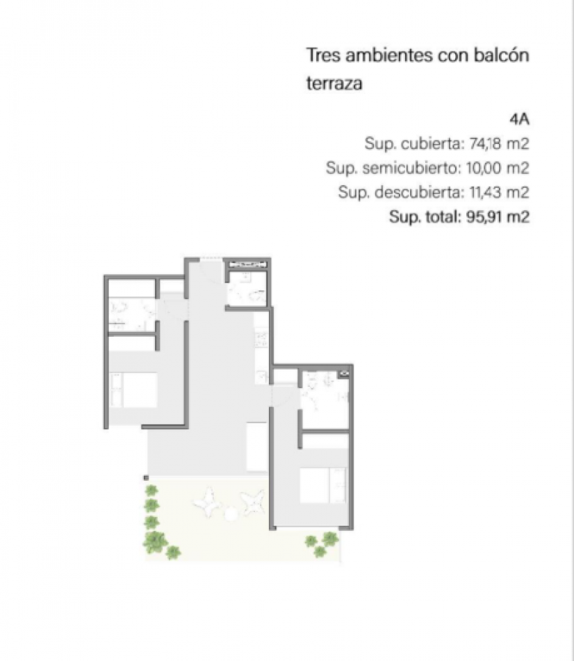 Venta Departamentos 1, 2 y 3 Ambientes con Balcon Terraza en Villa Crespo Venta en Construccion Departamento Dos Ambientes con Patio en Villa Crespo