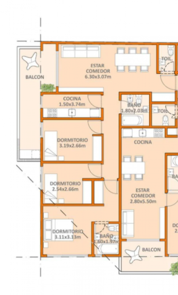 Ceretti y Blanco Encalada - Pre Venta Departamento Tres Ambientes con Dos Baños Balcon Terraza Villa Urquiza