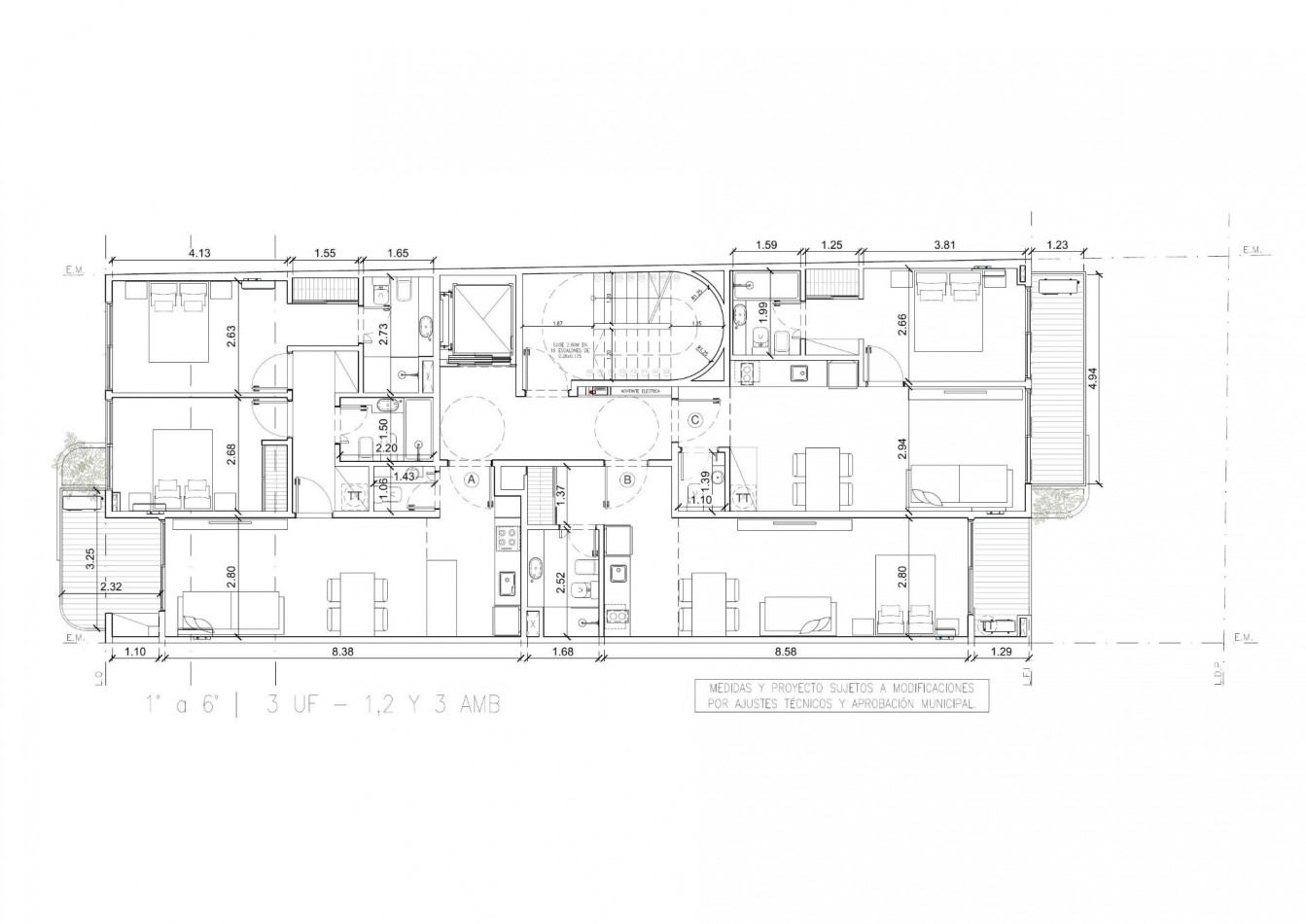 Monoambiente en preventa en Belgrano - Moldes y Roosevelt | 38,2 m², piso 2, 36 cuotas