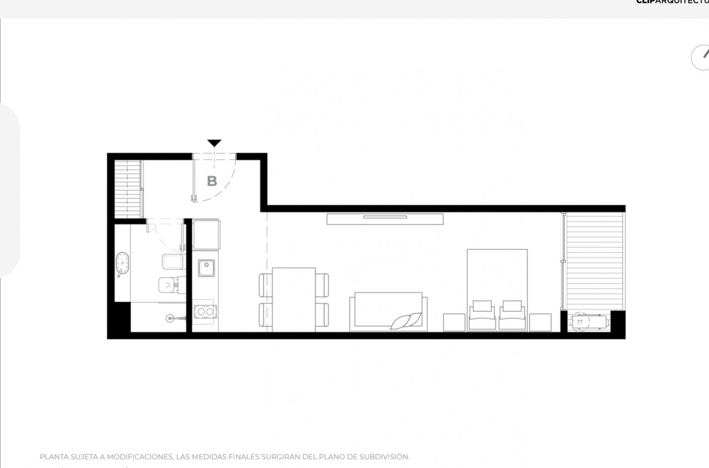 Monoambiente en preventa en Belgrano - Moldes y Roosevelt | 38,2 m², piso 5, 36 cuotas