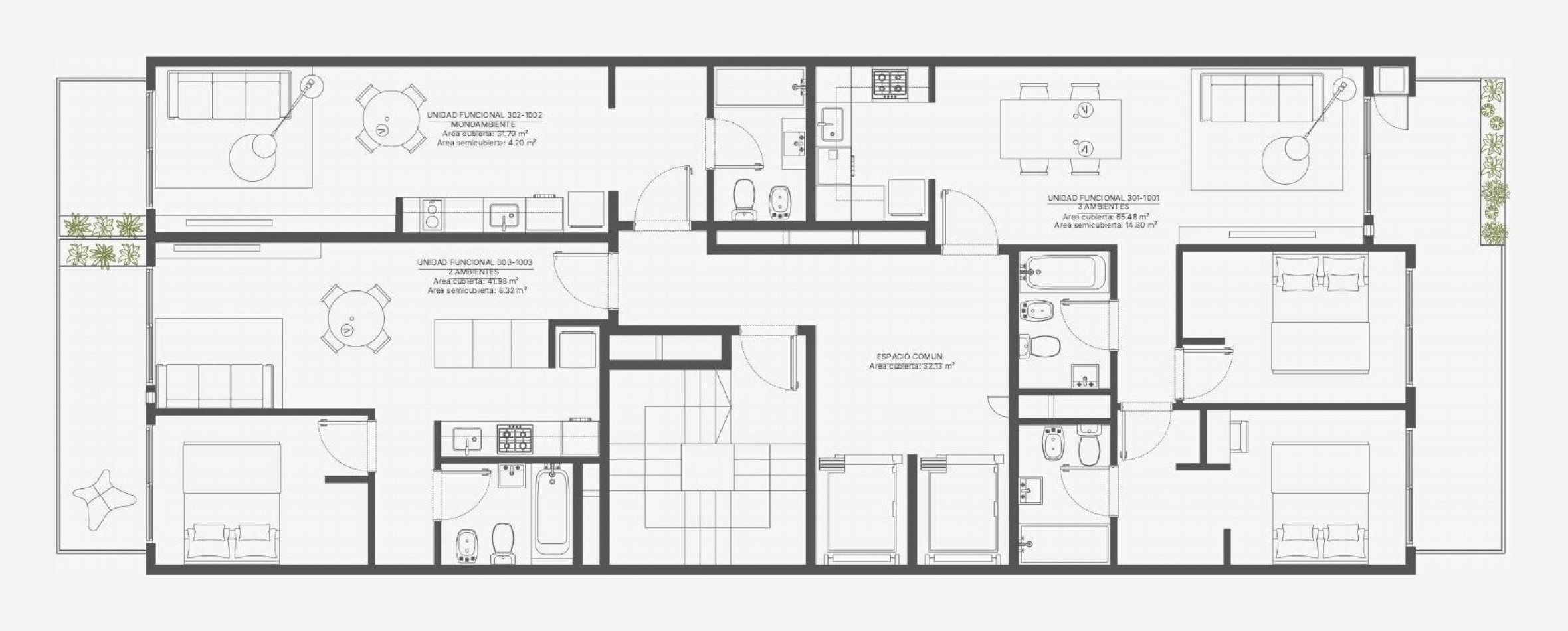 Departamento 2 ambientes en preventa con balcon en Nuñez - Larralde y Av. Cabildo | 50 m², piso 4, 36 cuotas