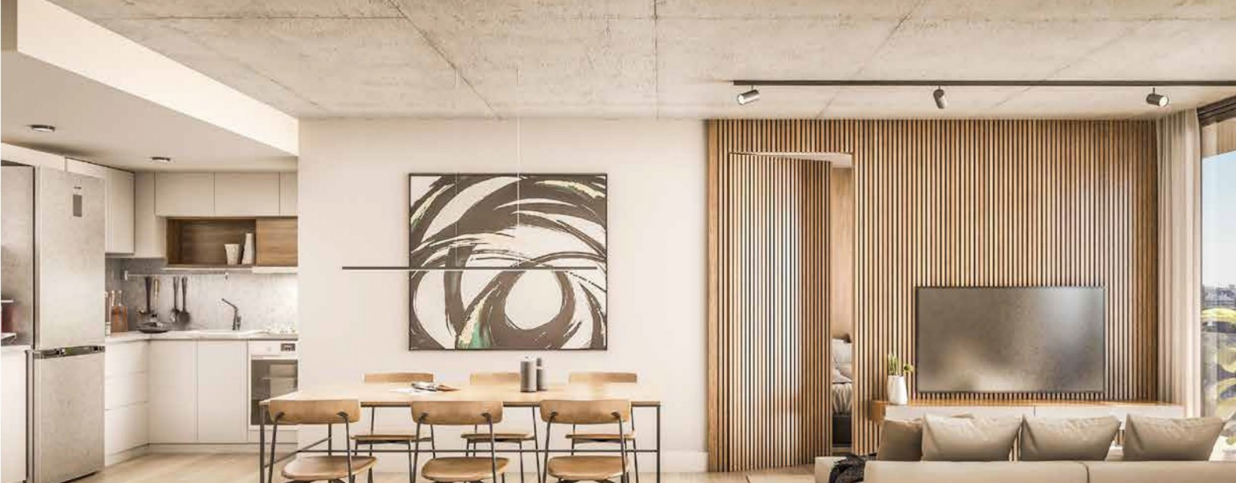 Departamento 4 ambientes en pozo con balcon en Colegiales - Olleros y Amenabar | 137 m², piso 4, 20 cuotas