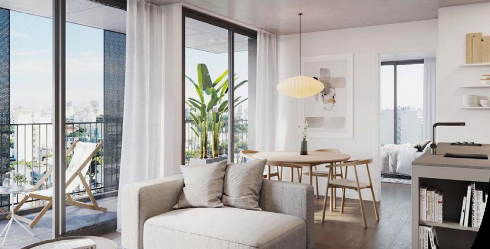 Oportunidad: departamento 2 ambientes a estrenar con balcon en Palermo Hollywood - Av. Dorrego al 1500 | 49,1 m², piso 2