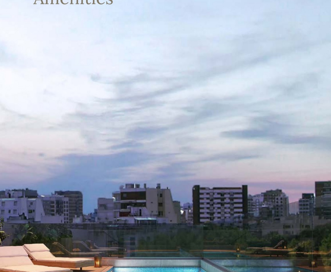 Departamento 3 ambientes en construccion con balcon en Colegiales - Jorge Newbery y Zapata | 79,4 m², piso 7, 12 cuotas