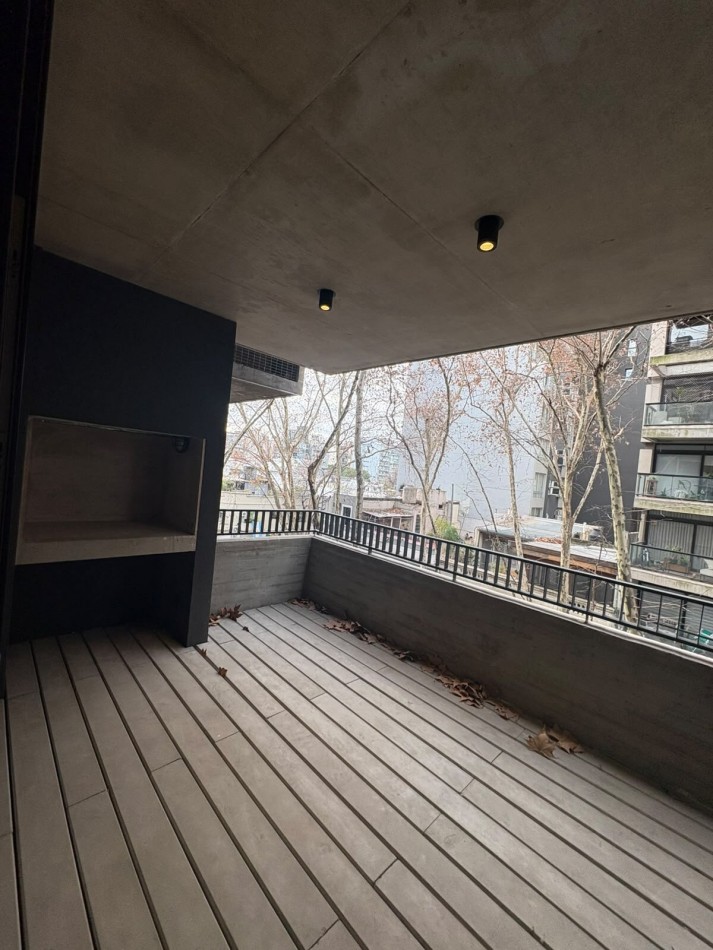 Departamento 2 ambientes a estrenar con balcon en Palermo Hollywood - Nicaragua al 6000 | 70 m², piso 1
