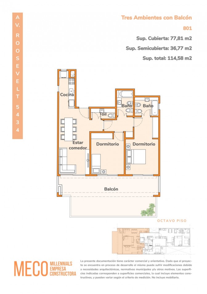 Preventa Exclusiva Prepozo Depto 3 Amb C/ Parrilla Prop Suite Villa Urquiza