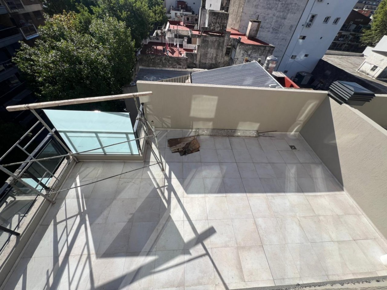 UNICO: 2 AMBIENTES CON TERRAZA PRIVADA DE 40 M² - PLANTA FLEXIBLE (EXPANDIBLE A 3)