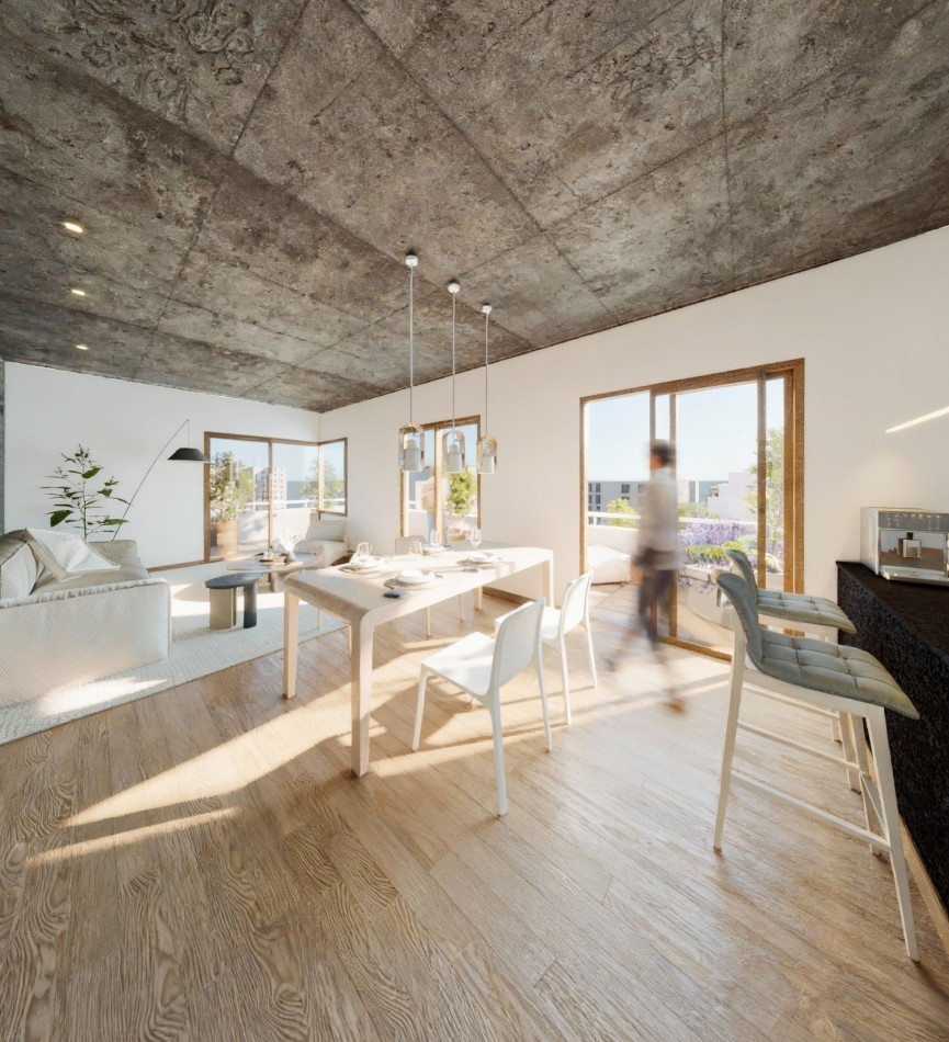VENTA en POZO entrega MARZO 2028 departamento dos ambientes de VILLA URQUIZA
