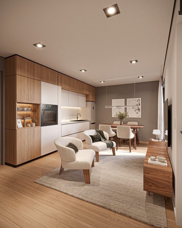Departamento en venta en Villa Urquiza 3 ambientes en pozo con balcon terraza de 29 m² y parrilla