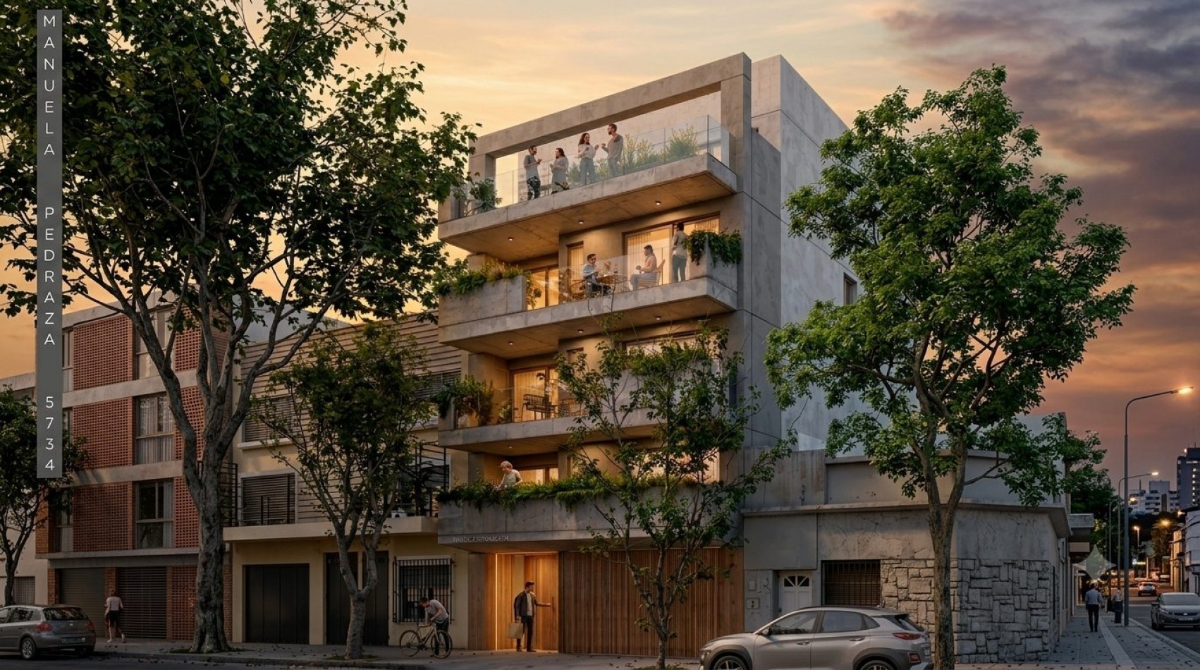 Departamento en venta en Villa Urquiza 3 ambientes en construccion con terraza de 100 m², piso 4