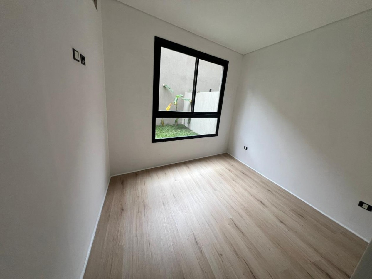 Departamento dos ambientes con jardin en venta en Villa Crespo a estrenar entrega inmediata