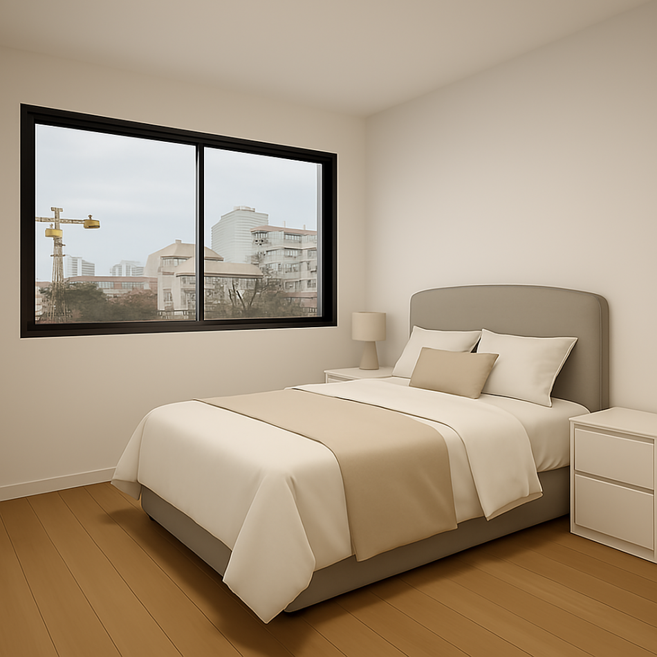 Departamento dos ambientes con balcon en venta en Colegiales en construccion entrega 2026