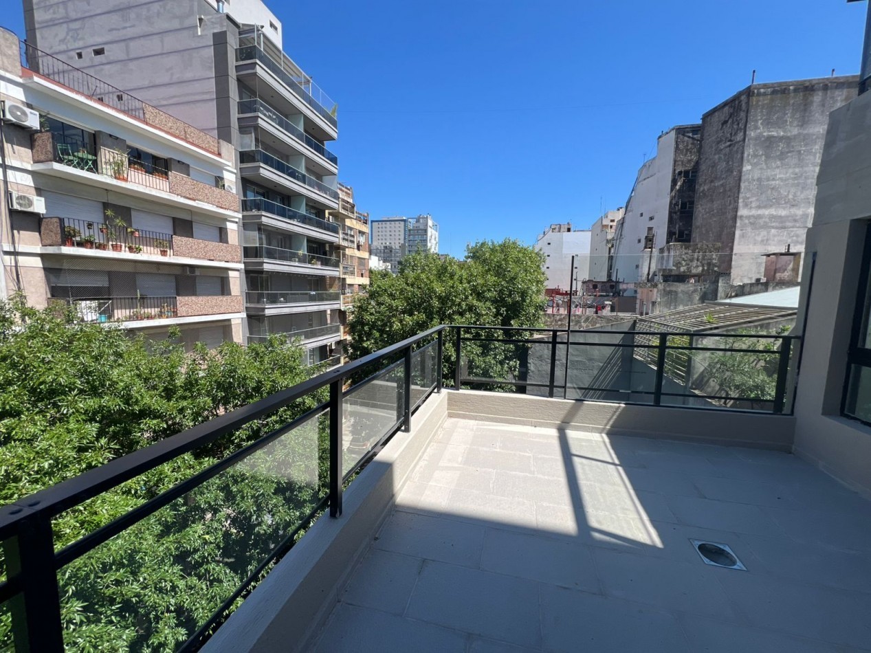 Departamento en venta en Villa Crespo 3 ambientes con balcon terraza a estrenar