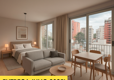 Venta Depto Divisible con Balcon en Belgrano Barrio Chino Entrega Junio 2025