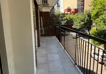 ALQUILER departamento tres ambientes con cochera en Caballito