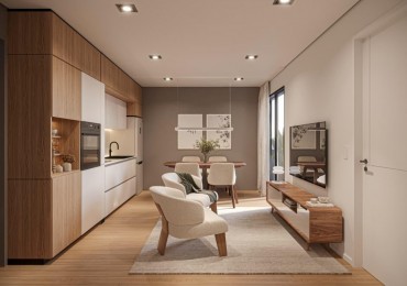 Departamento 2 ambientes en preventa con balcon en Villa Urquiza - Av. Roosevelt 5434 | 42,08 m², piso 4, 30 cuotas