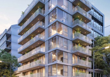 Departamento dos ambientes en venta en Colegiales en construccion entrega 2027