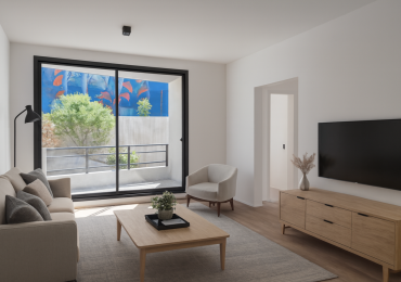 2 AMBIENTES CON BALCON TERRAZA EN VILLA CRESPO - ENTREGA JUNIO 2026 